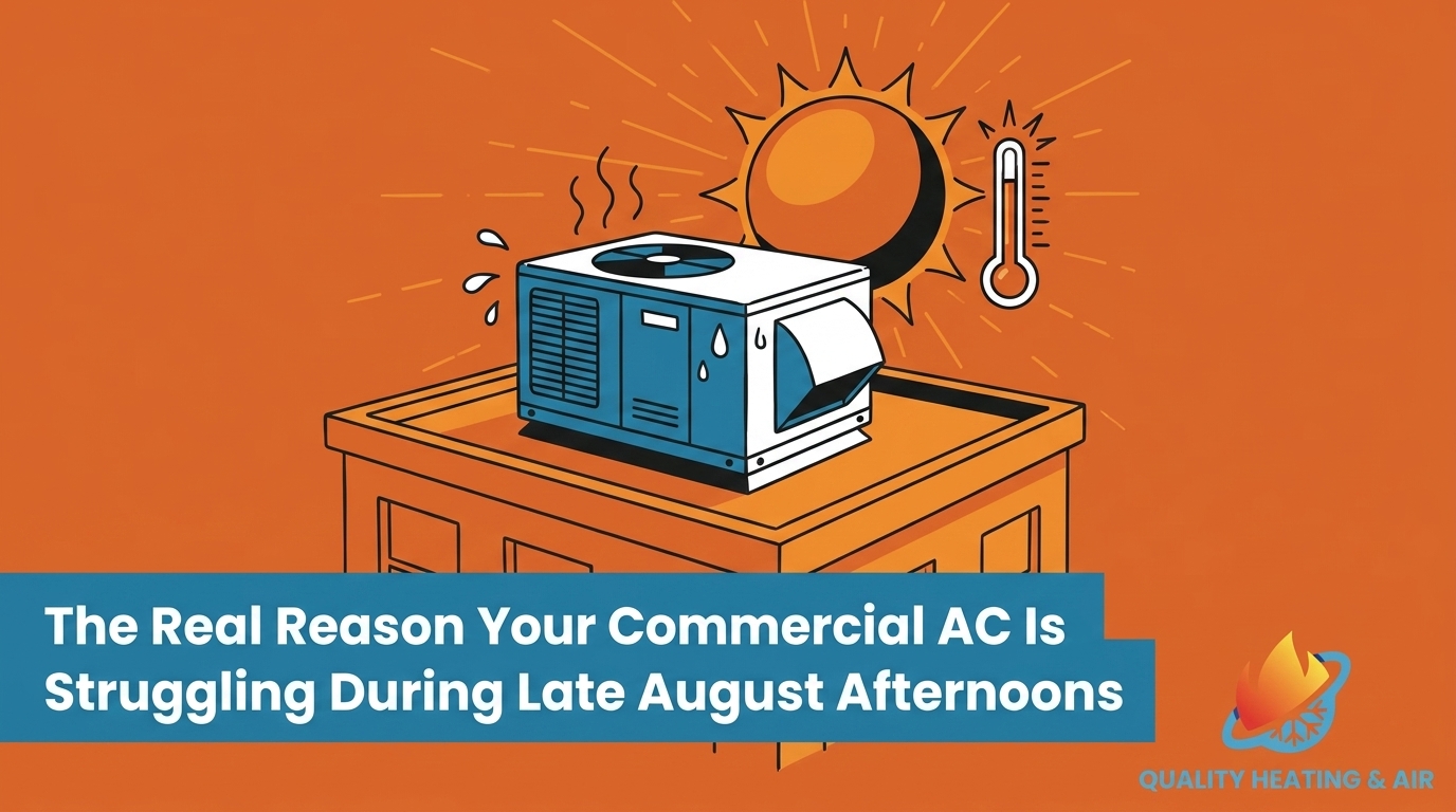 The Real Reason Your Commercial AC Is Struggling During Late August Afternoons