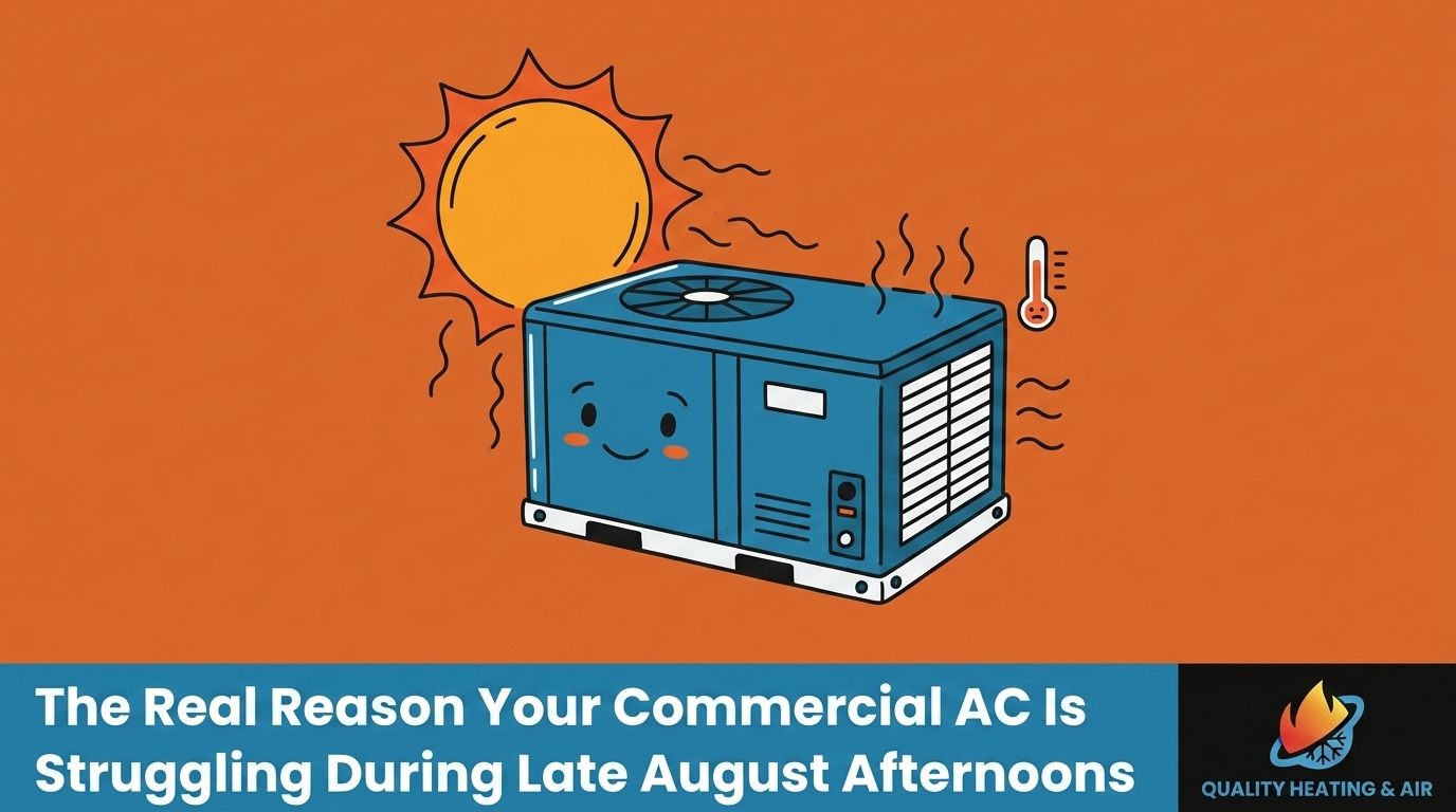 The Real Reason Your Commercial AC Is Struggling During Late August Afternoons
