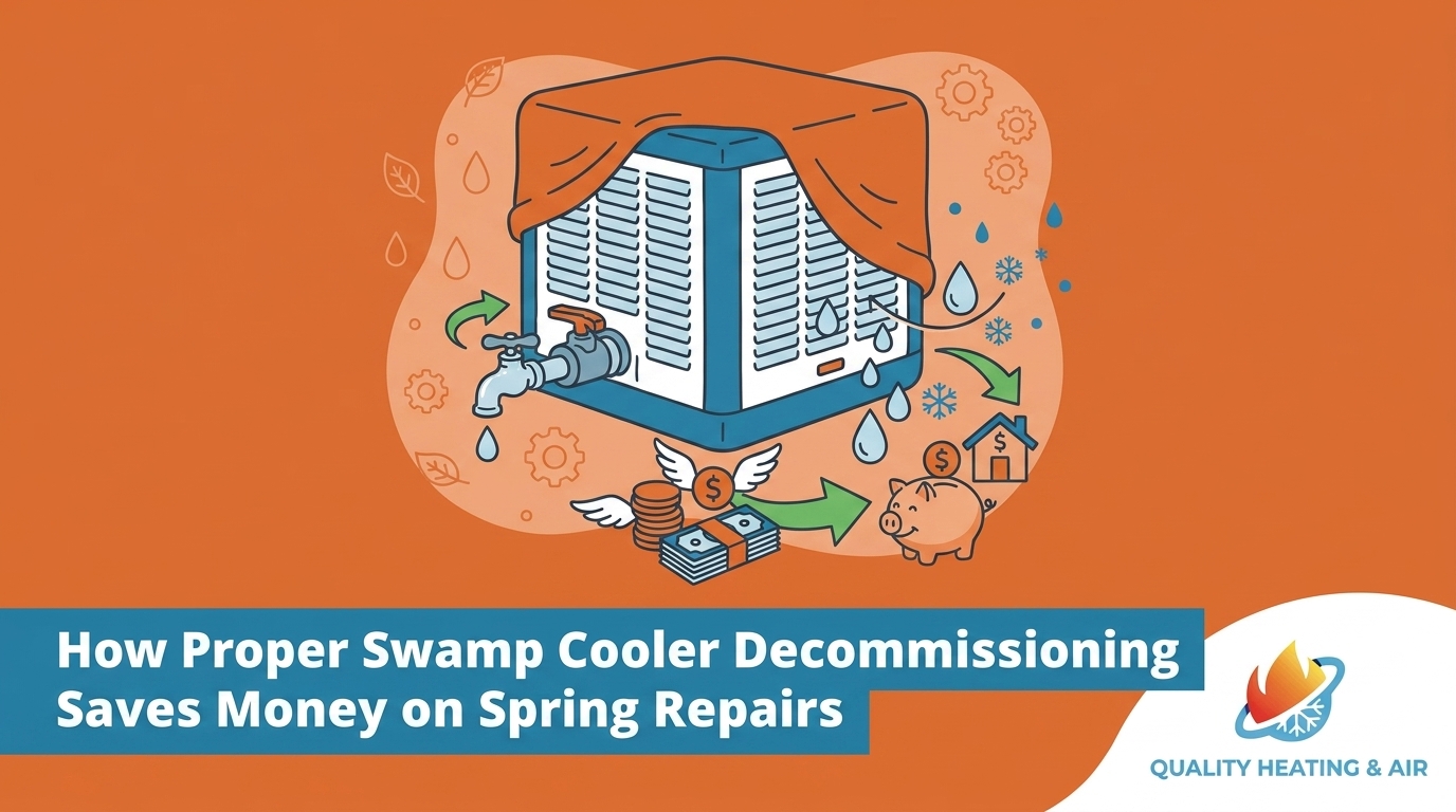 How Proper Swamp Cooler Decommissioning Saves Money on Spring Repairs