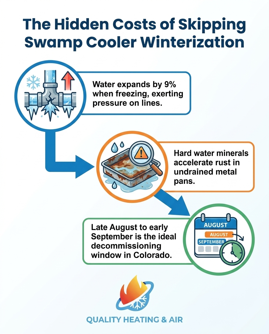 The Hidden Costs of Skipping Swamp Cooler Winterization