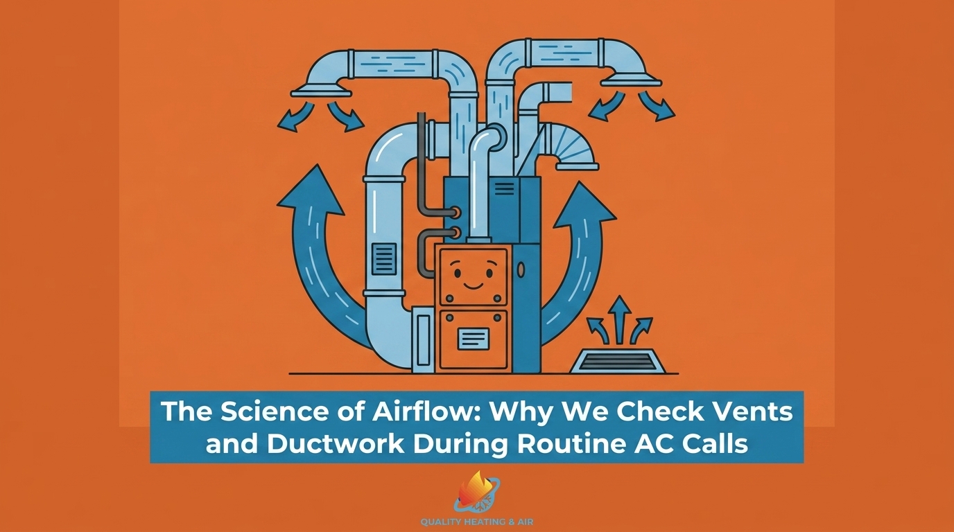 The Science of Airflow: Why We Check Vents and Ductwork During Routine AC Calls