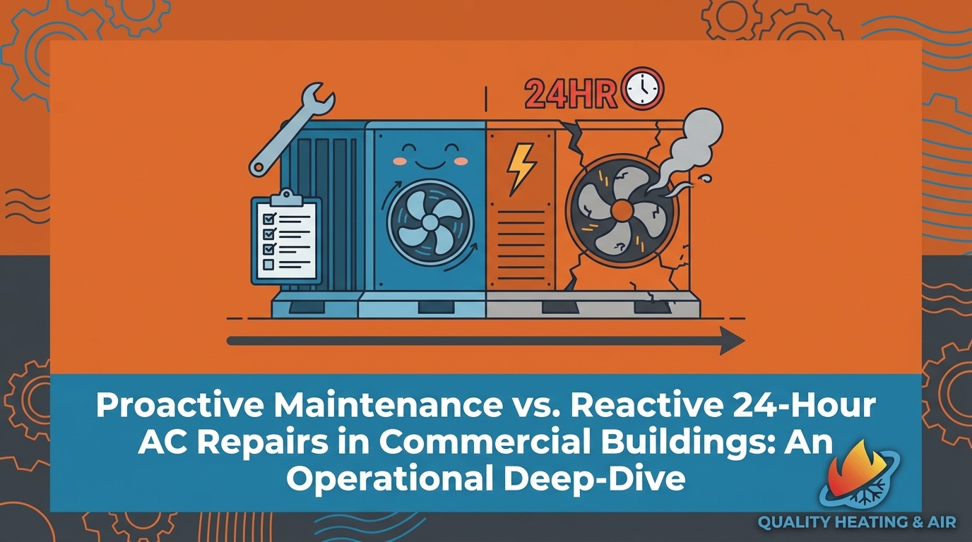 Proactive Maintenance vs. Reactive 24-Hour AC Repairs in Commercial Buildings