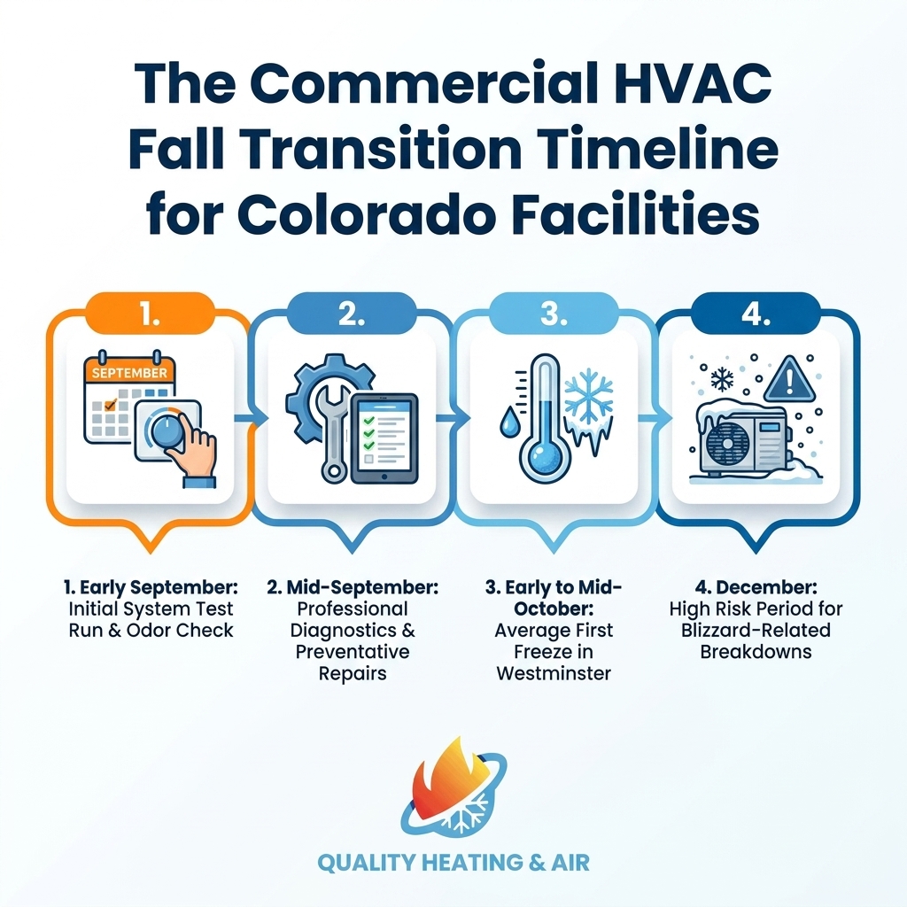 The Commercial HVAC Fall Transition Timeline for Colorado Facilities