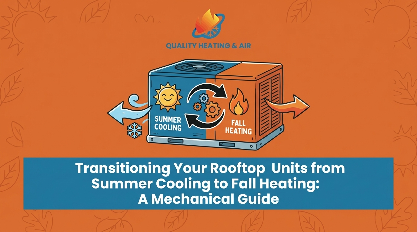 Transitioning Your Rooftop Units from Summer Cooling to Fall Heating