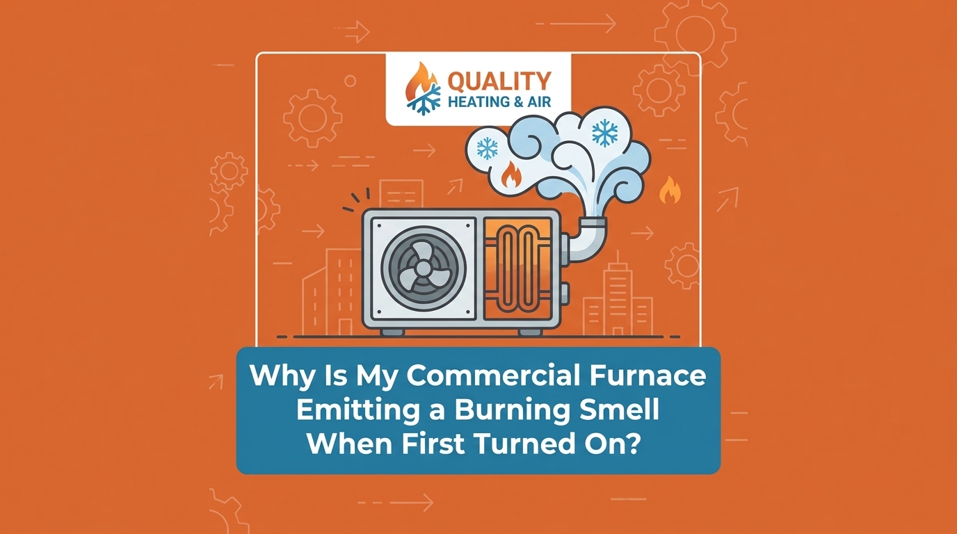 Why Is My Commercial Furnace Emitting a Burning Smell When First Turned On?