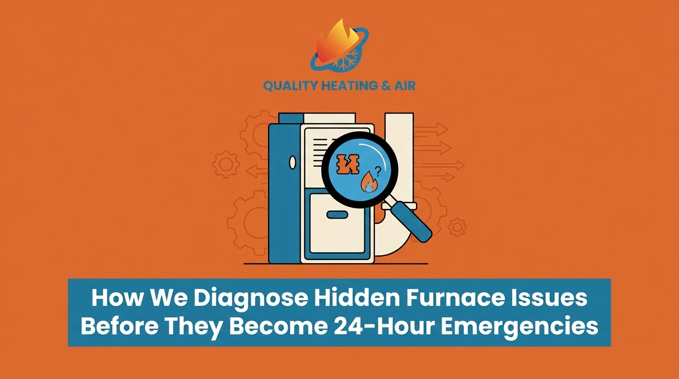 How We Diagnose Hidden Furnace Issues Before They Become 24-Hour Emergencies