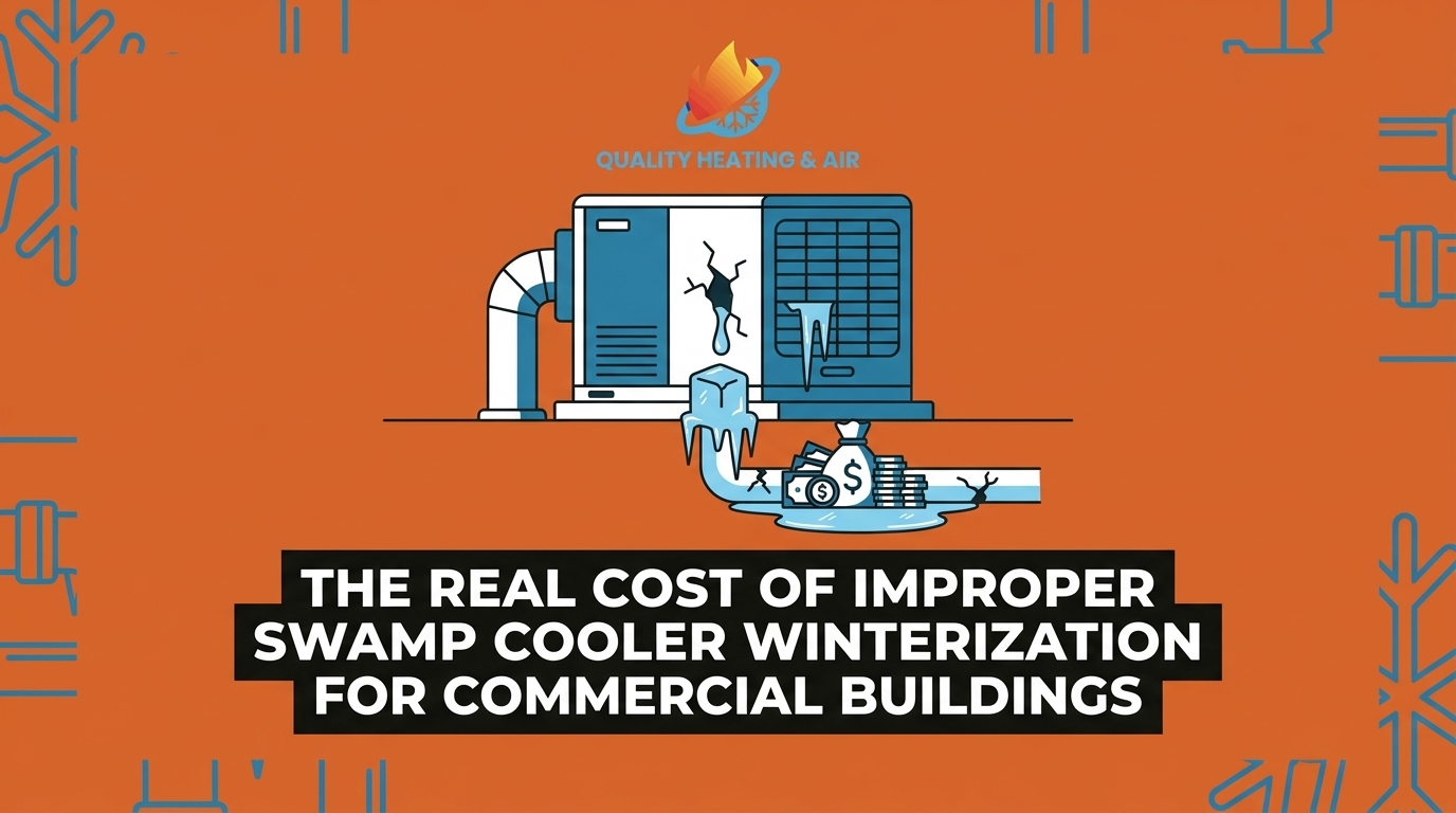 The Real Cost of Improper Swamp Cooler Winterization for Commercial Buildings