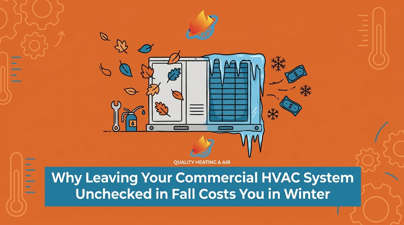 Why Leaving Your Commercial HVAC System Unchecked in Fall Costs You in Winter