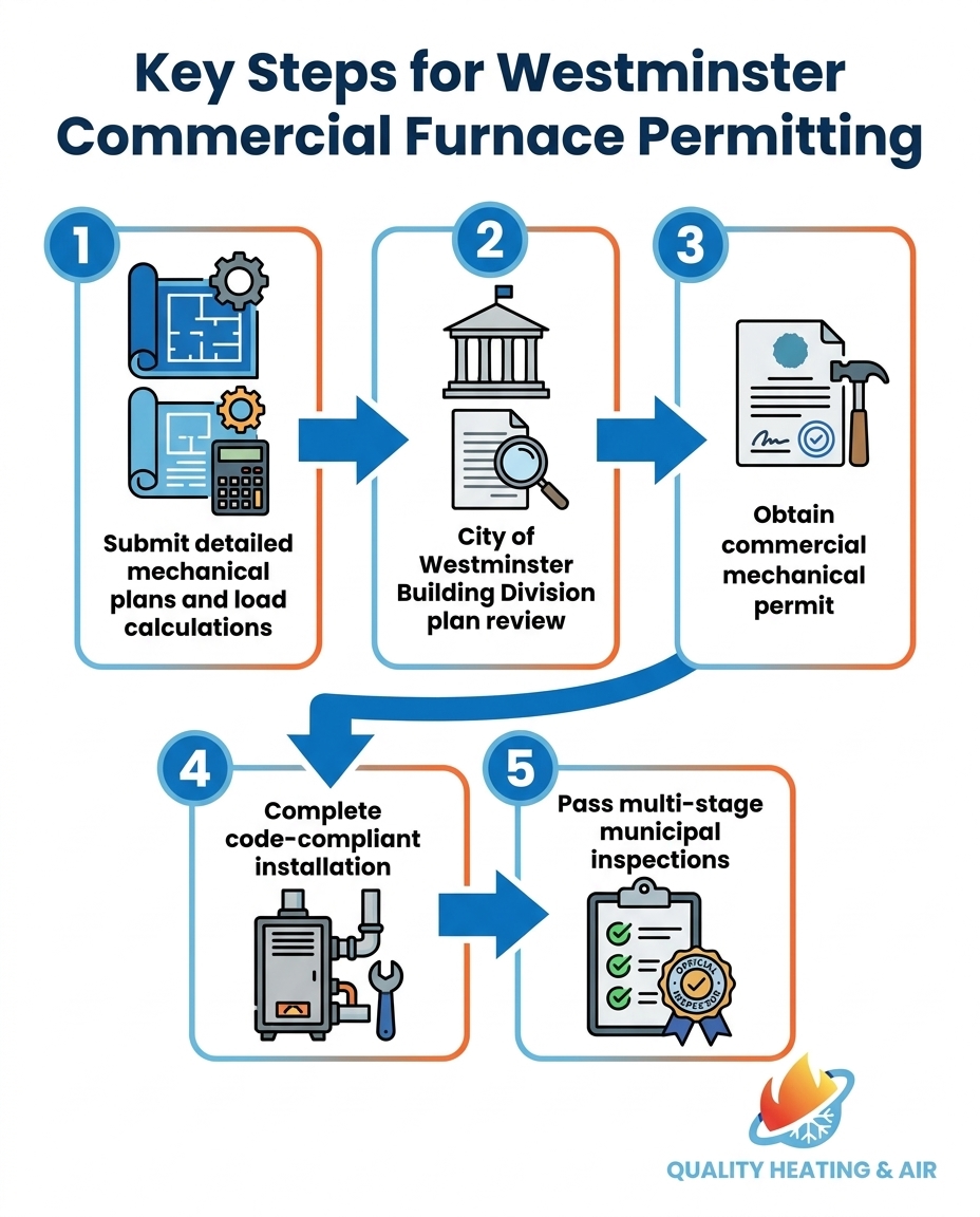 Key Steps for Westminster Commercial Furnace Permitting