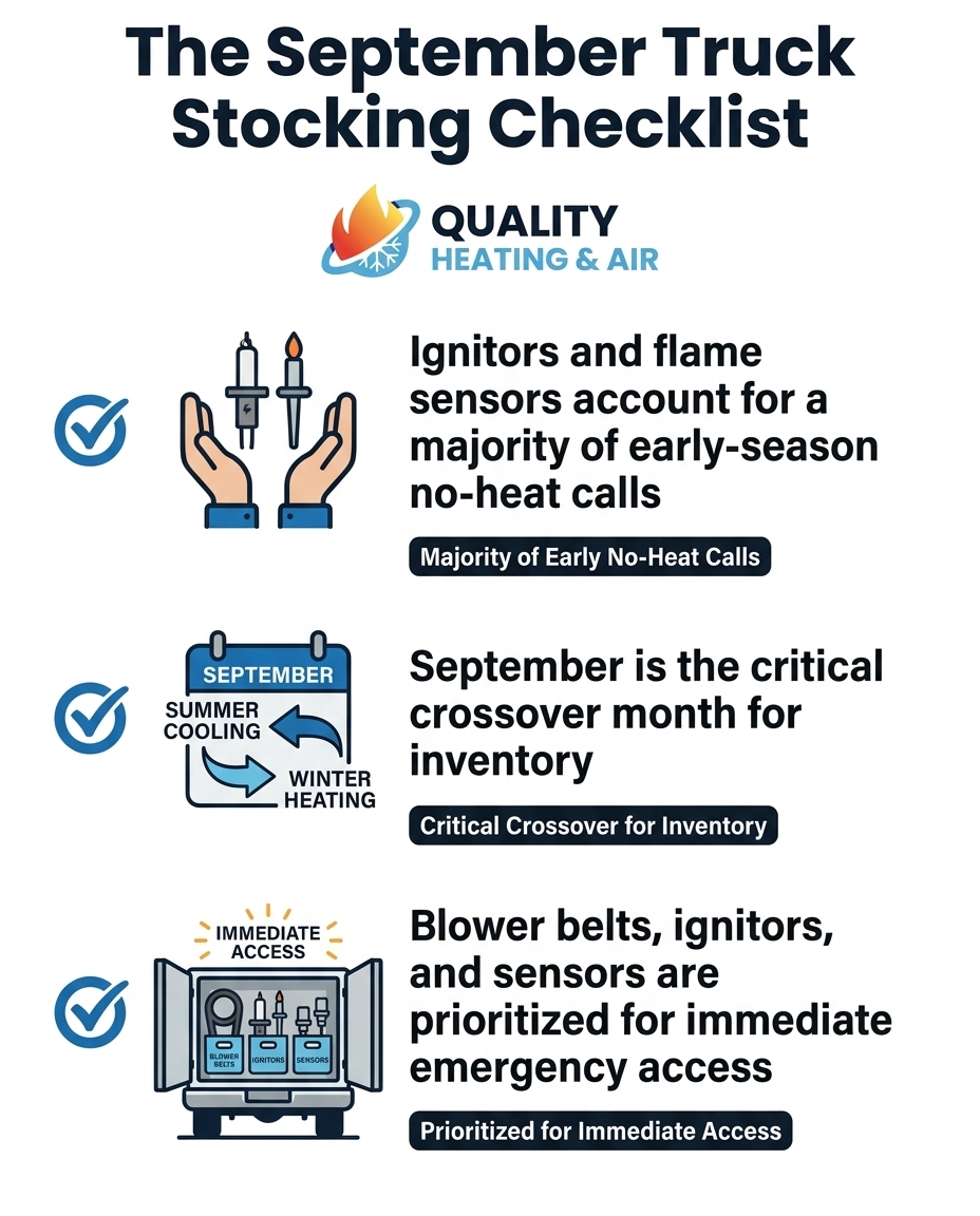 The September Truck Stocking Checklist