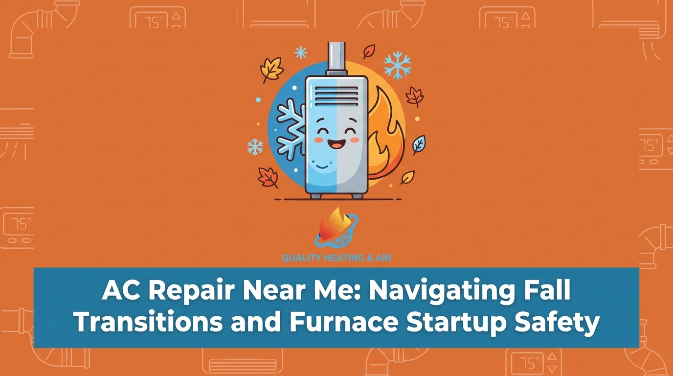 AC Repair Near Me: Navigating Fall Transitions and Furnace Startup Safety