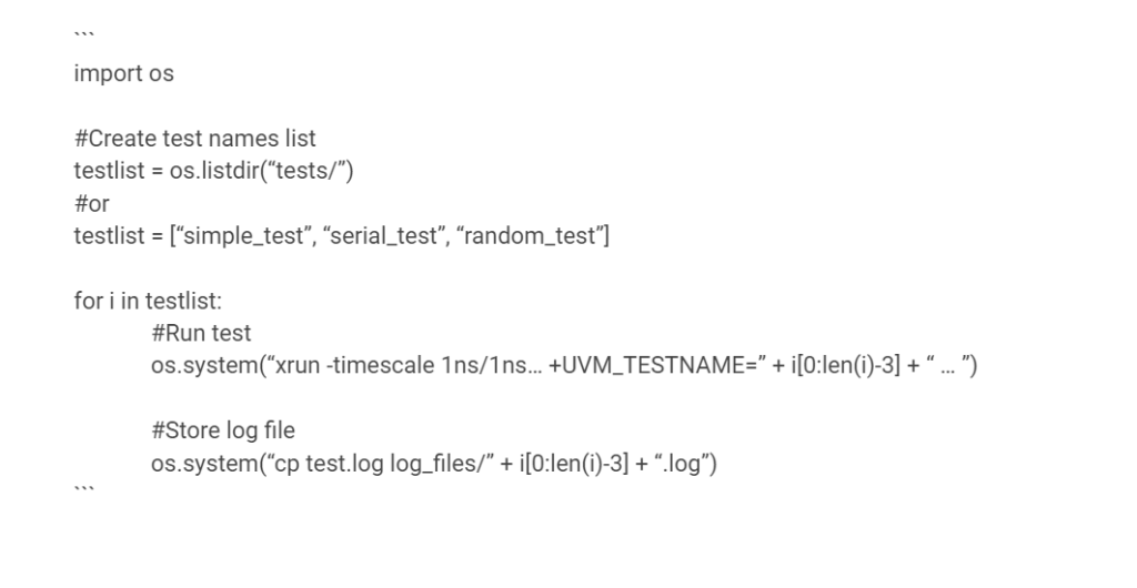 How to create a python script for regression