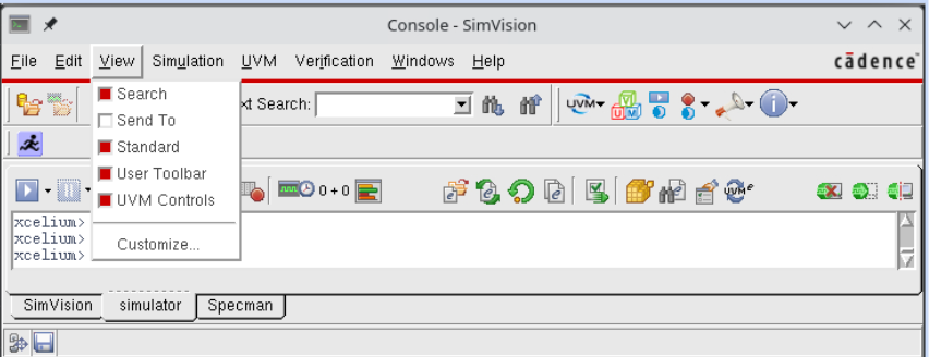 Vtool_How to create a custom key for resetting and rerunning your simulation while working in SimVision.
