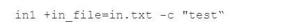 Using an argument from the command line to open a file