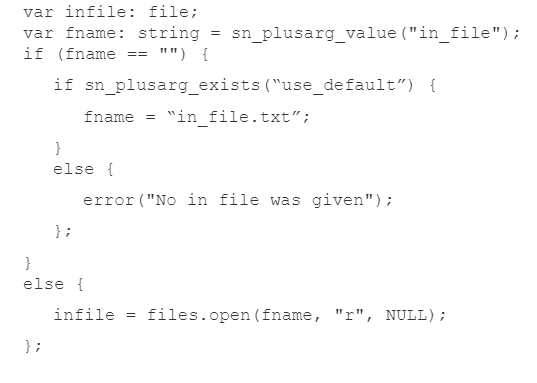 Using an argument from the command line to open a file