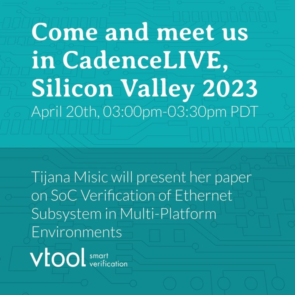 Vtool goes to CadenceLIVE