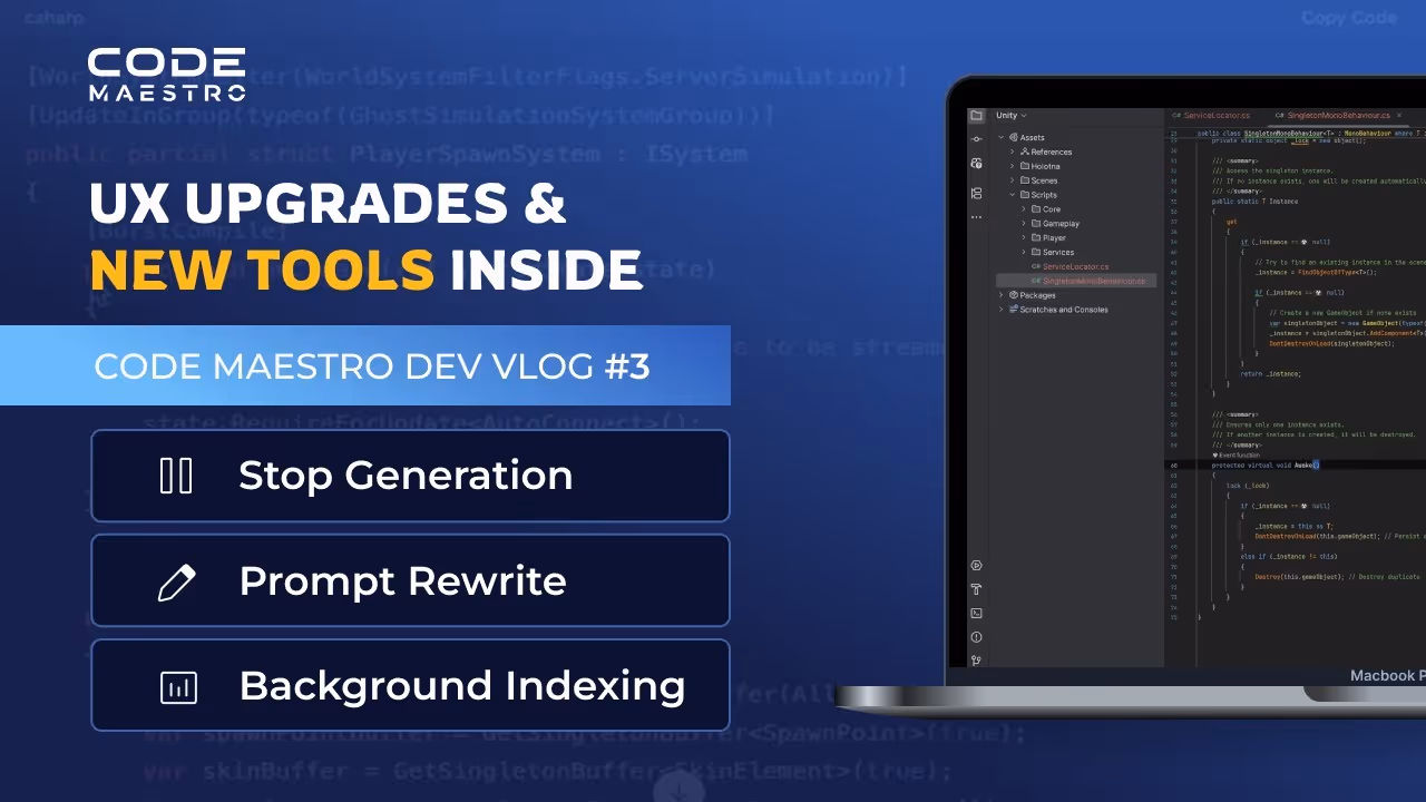 Code Maestro — Youtube Dev Vlog