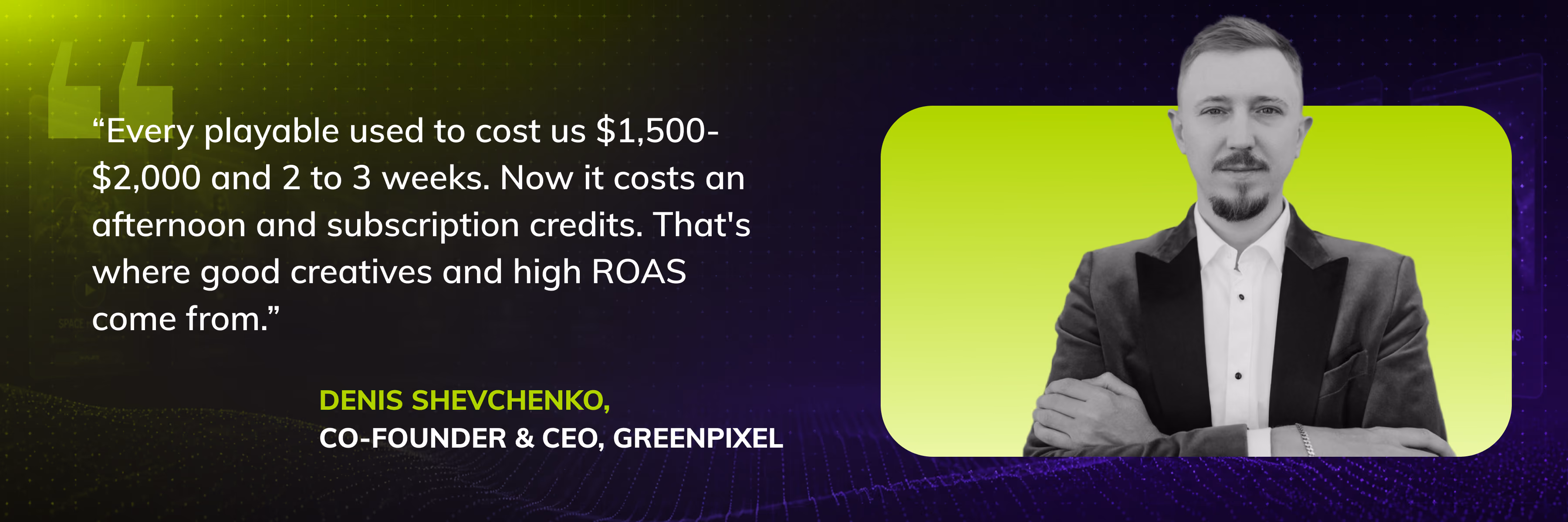 Denis Sevchenko quote