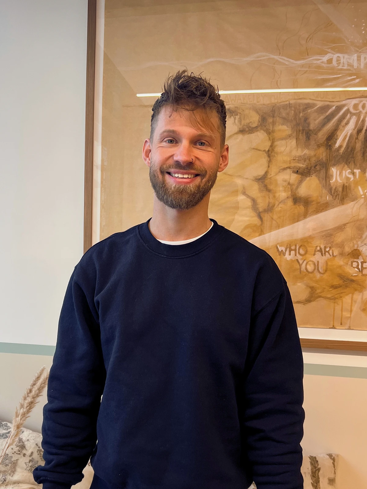 Mike Jansen is een fysiotherapeut met de verdieping van het zenuwstelsel.