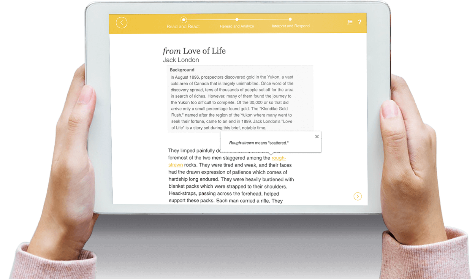 HMH Close Reads by Marino Software