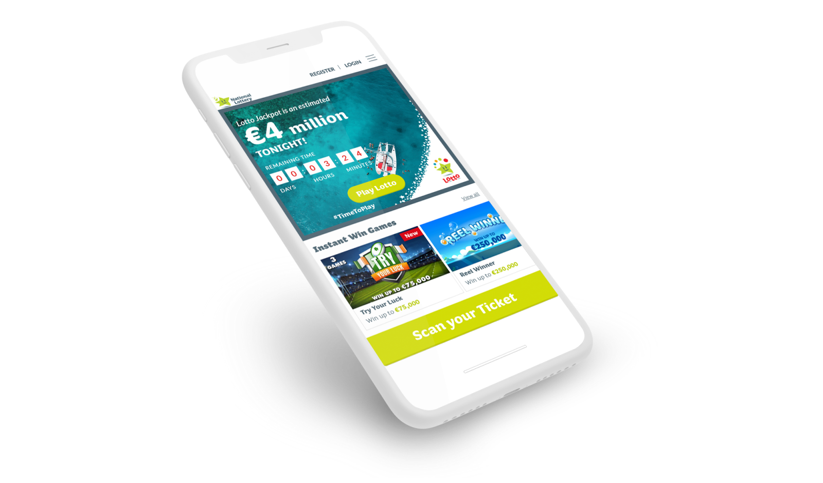 National Lottery App by Marino Software