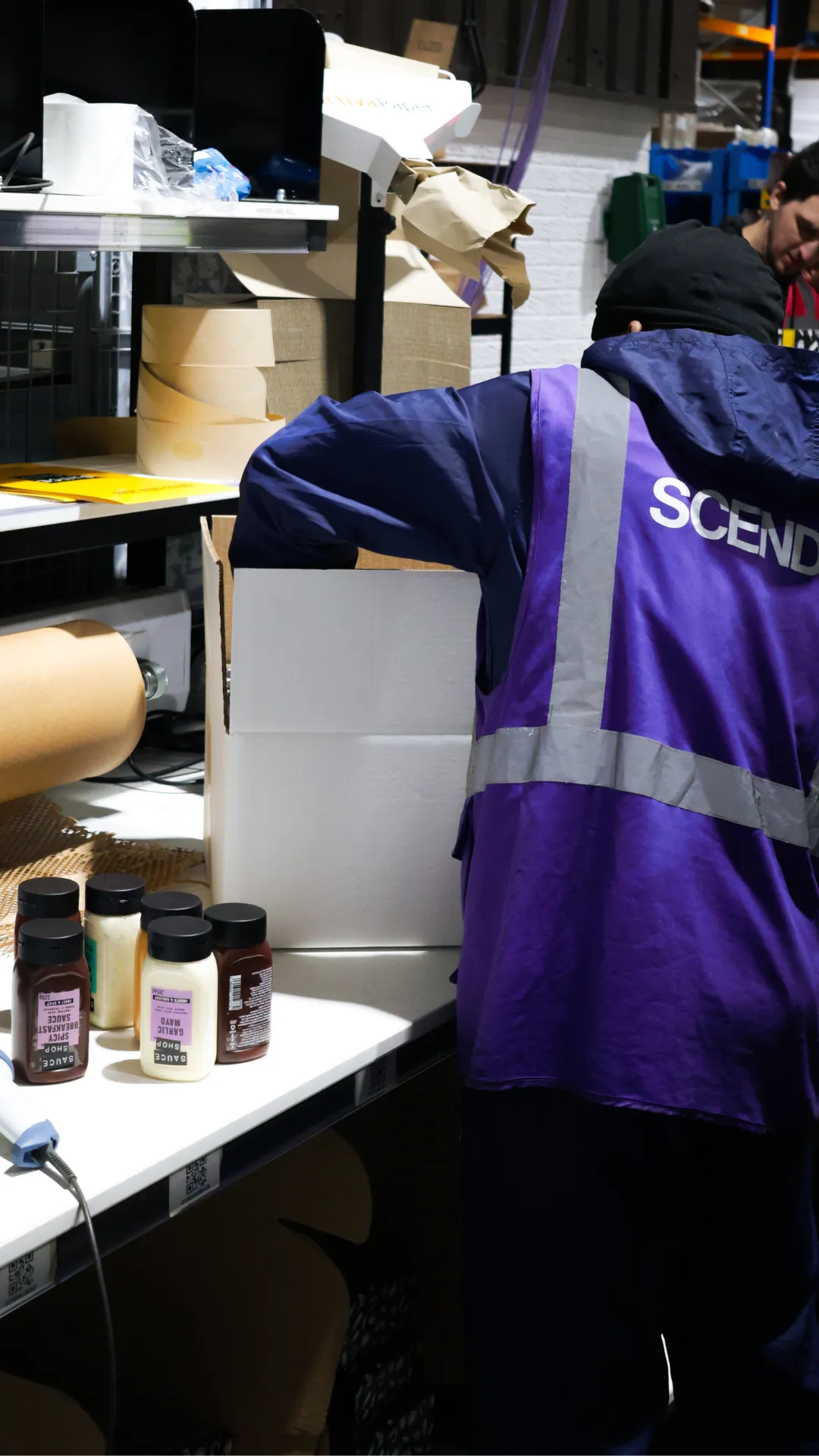 Packing Sauce Shop Orders