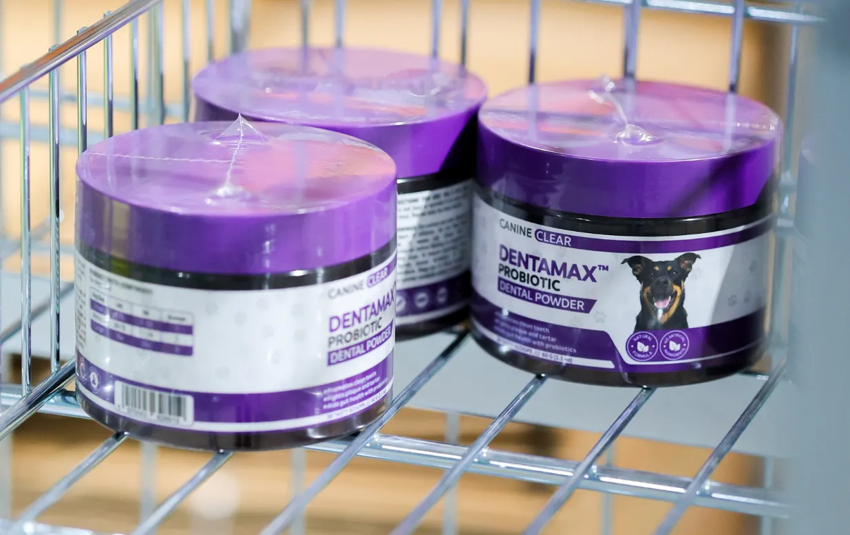 Canine clear products