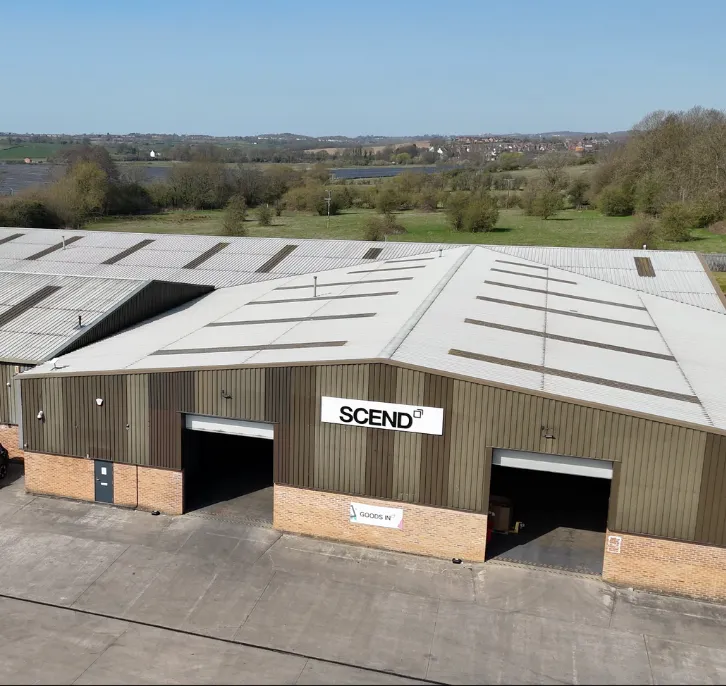 SCEND UK warehouse