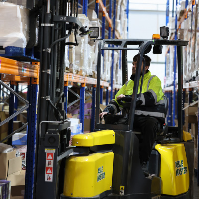 Warehouse Forklift Image