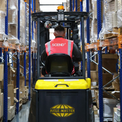 Warehouse Forklift Image