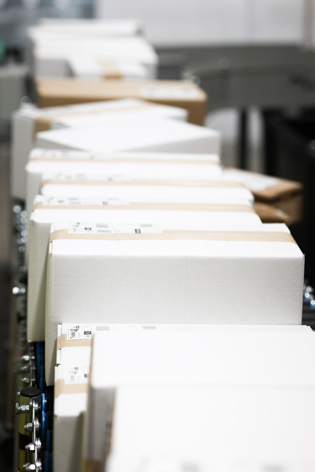 Boxes ready for transport