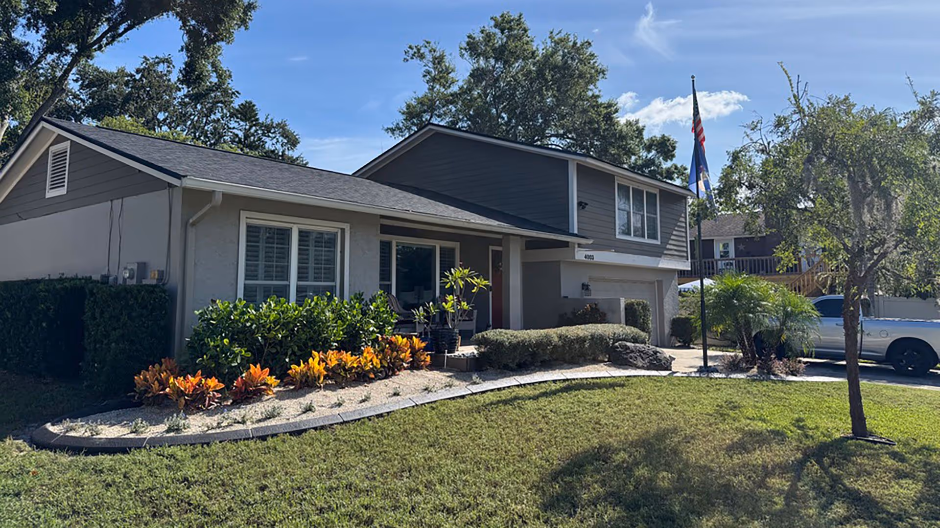 Tru Turf Pros performing seasonal property maintenance in Odessa Florida