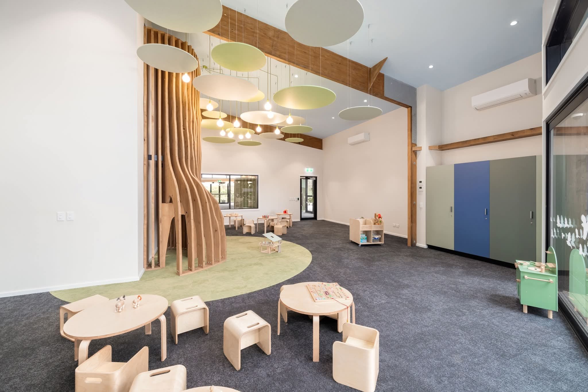 Internal view of a children's playroom