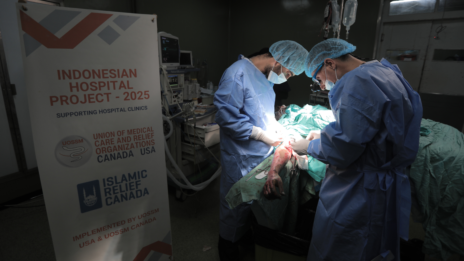 Medical Aid and surgeons reaching patients in Gaza