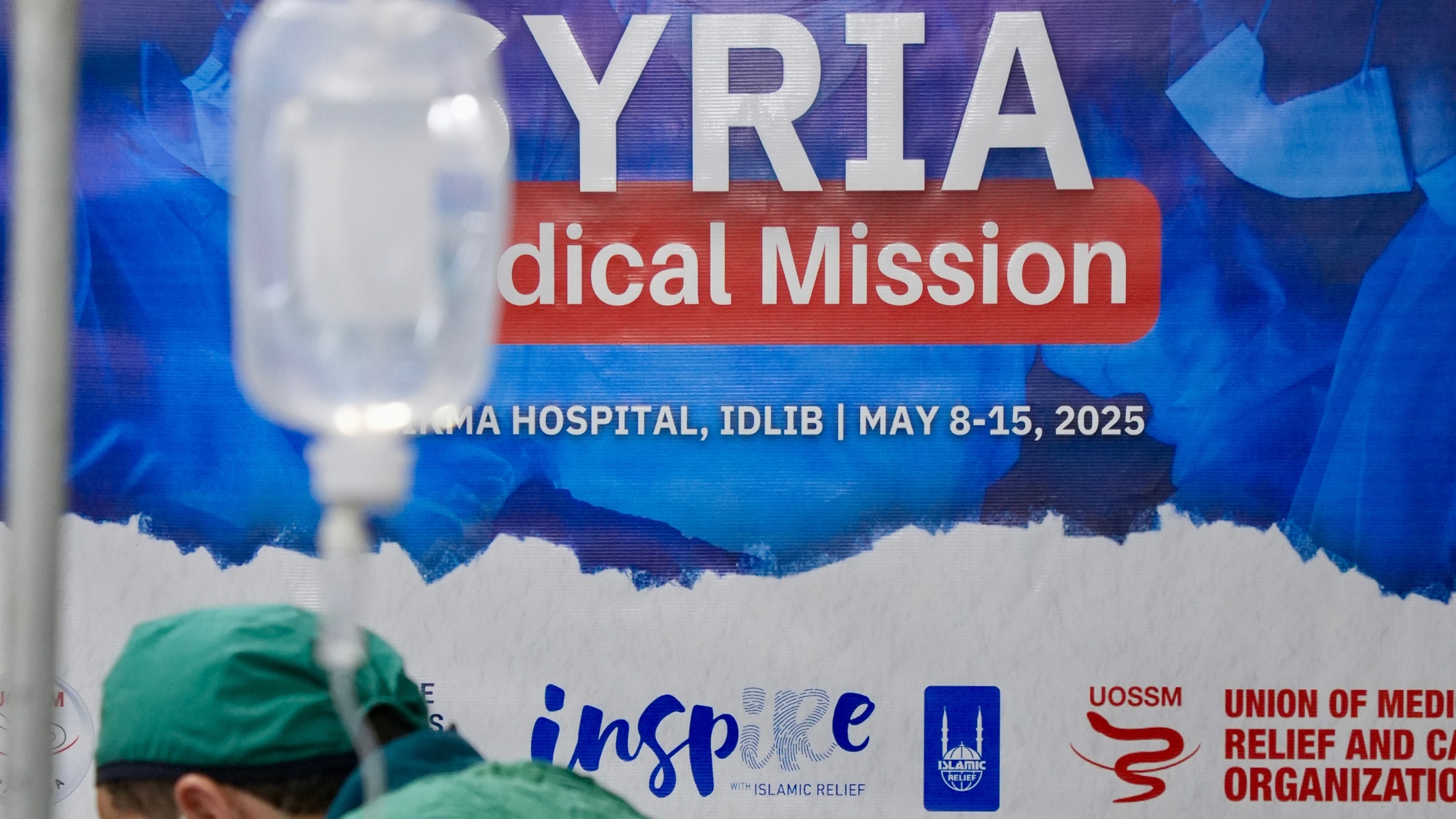 Healthcare professionals during a medical mission