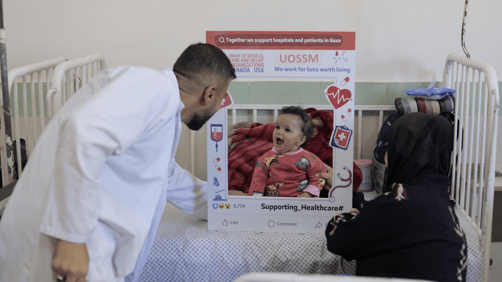 Providing medical support for Gaza