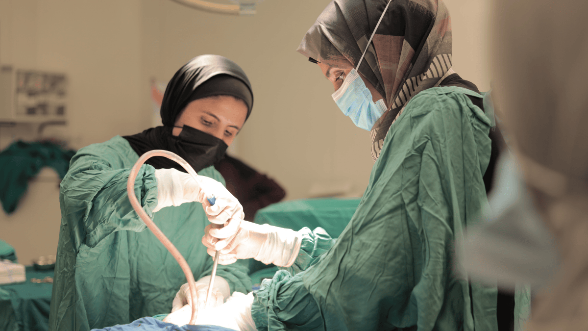 Field hospital in Gaza
