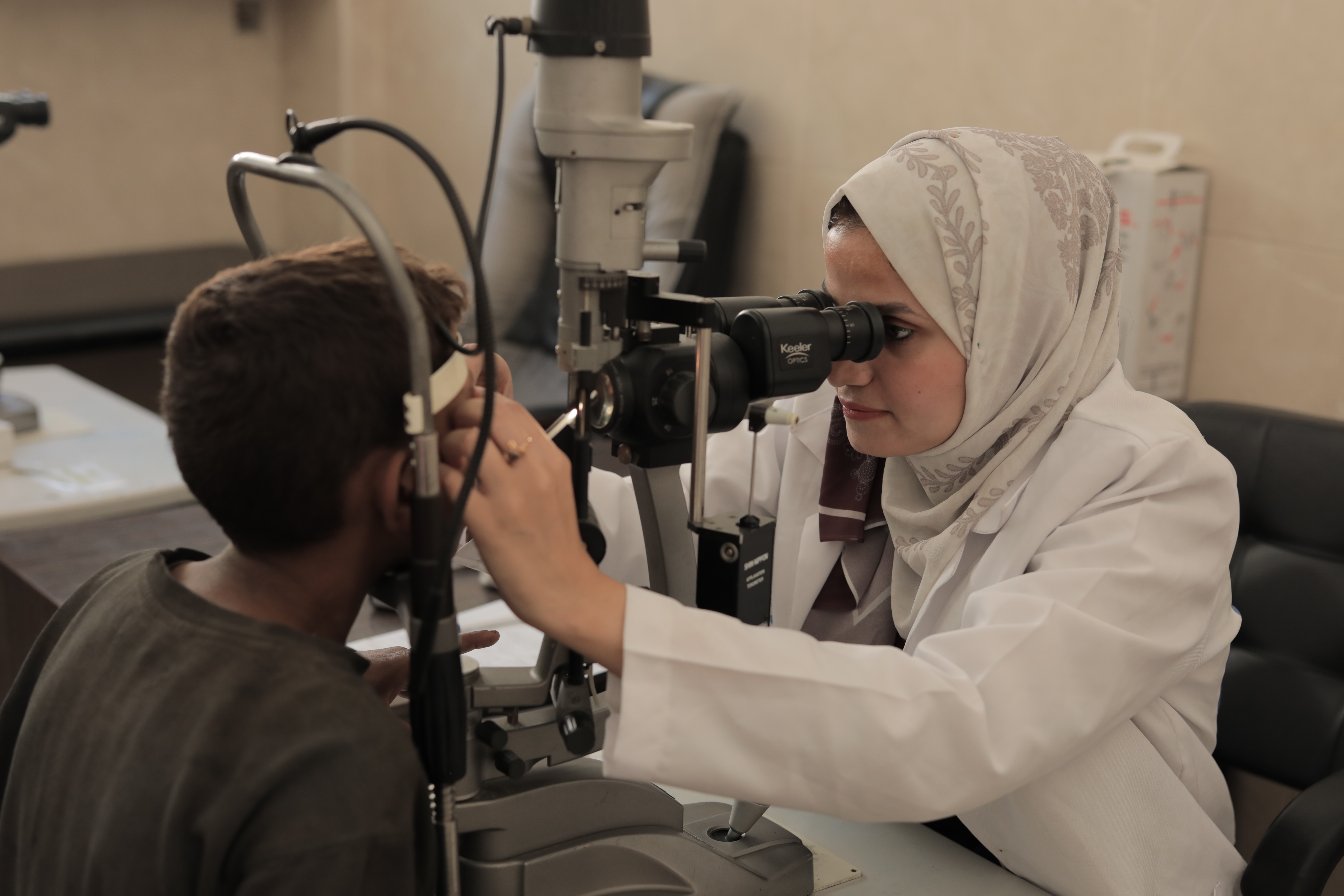 Eye examination or surgery