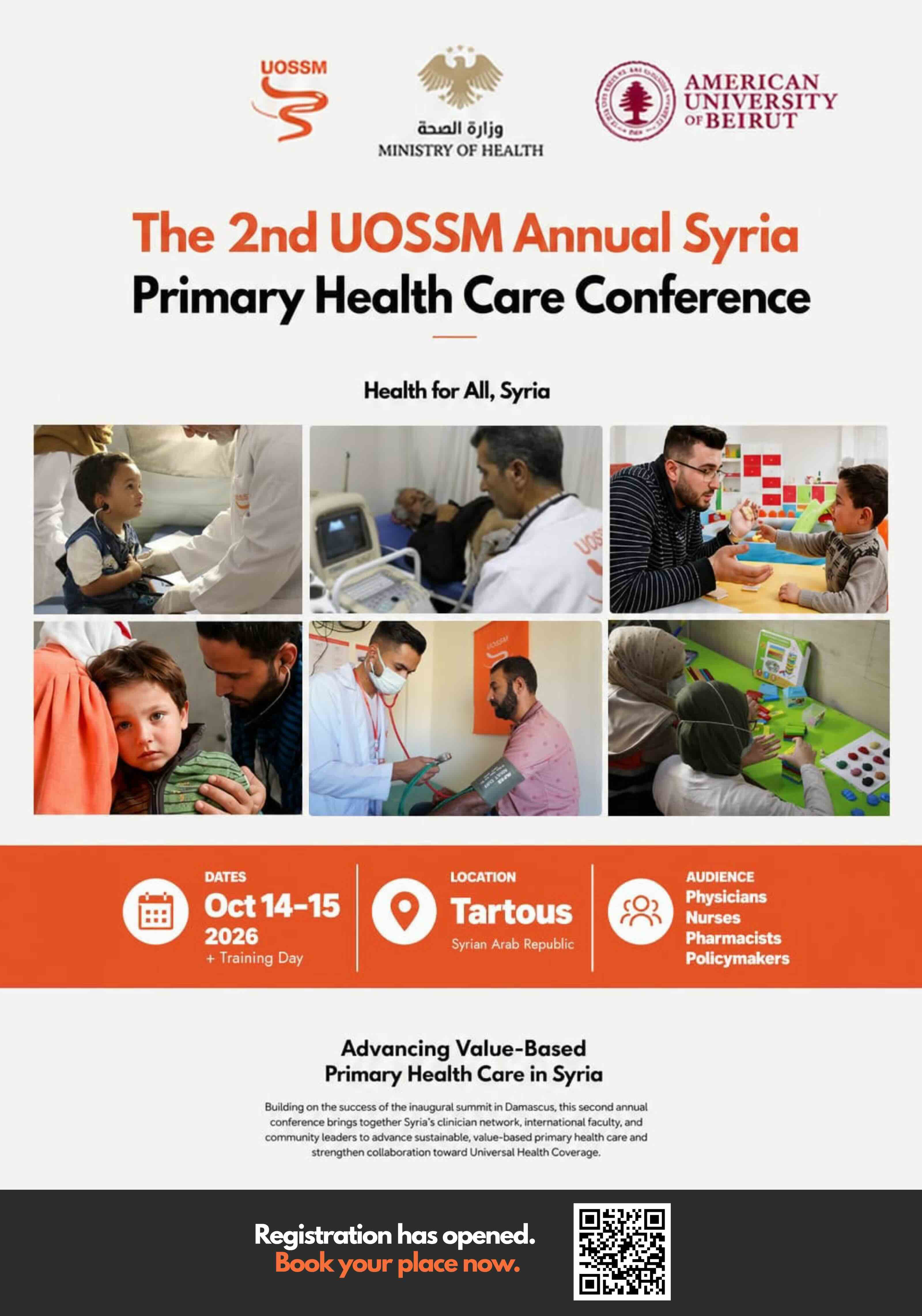 The 2nd UOSSM Annual Syria Primary Health Care Conference
