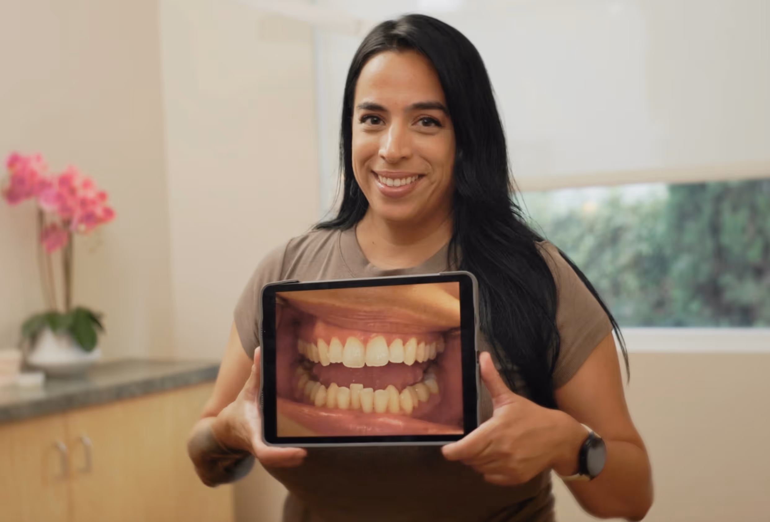 "After he did the extensive work on my teeth, he talked about Invisalign. I never thought having straight teeth was even possible. Dr. Sean truly changed my confidence and gave me a reason to smile again. Thank you, Dr. Sunyoto."  — Seham A.