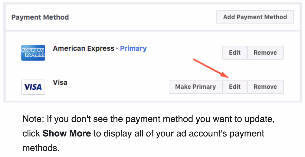 facebook ads payment method screenshot 3