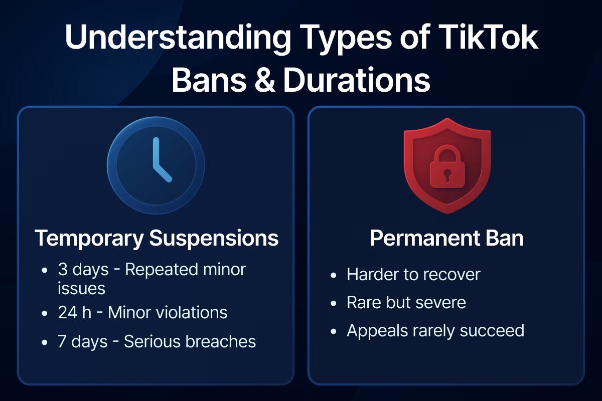 Types of TikTok Bans and Restrictions