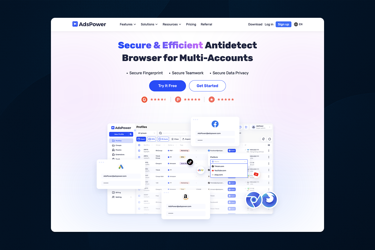 AdsPower Screenshot