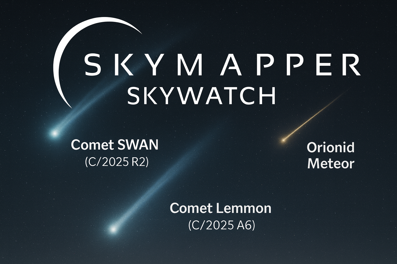 SkyMapper SkyWatch: SWAN and Lemmon viewing
