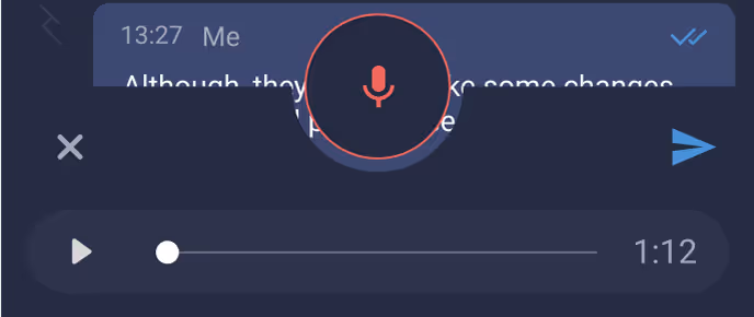 Ringotel voice record demonstration