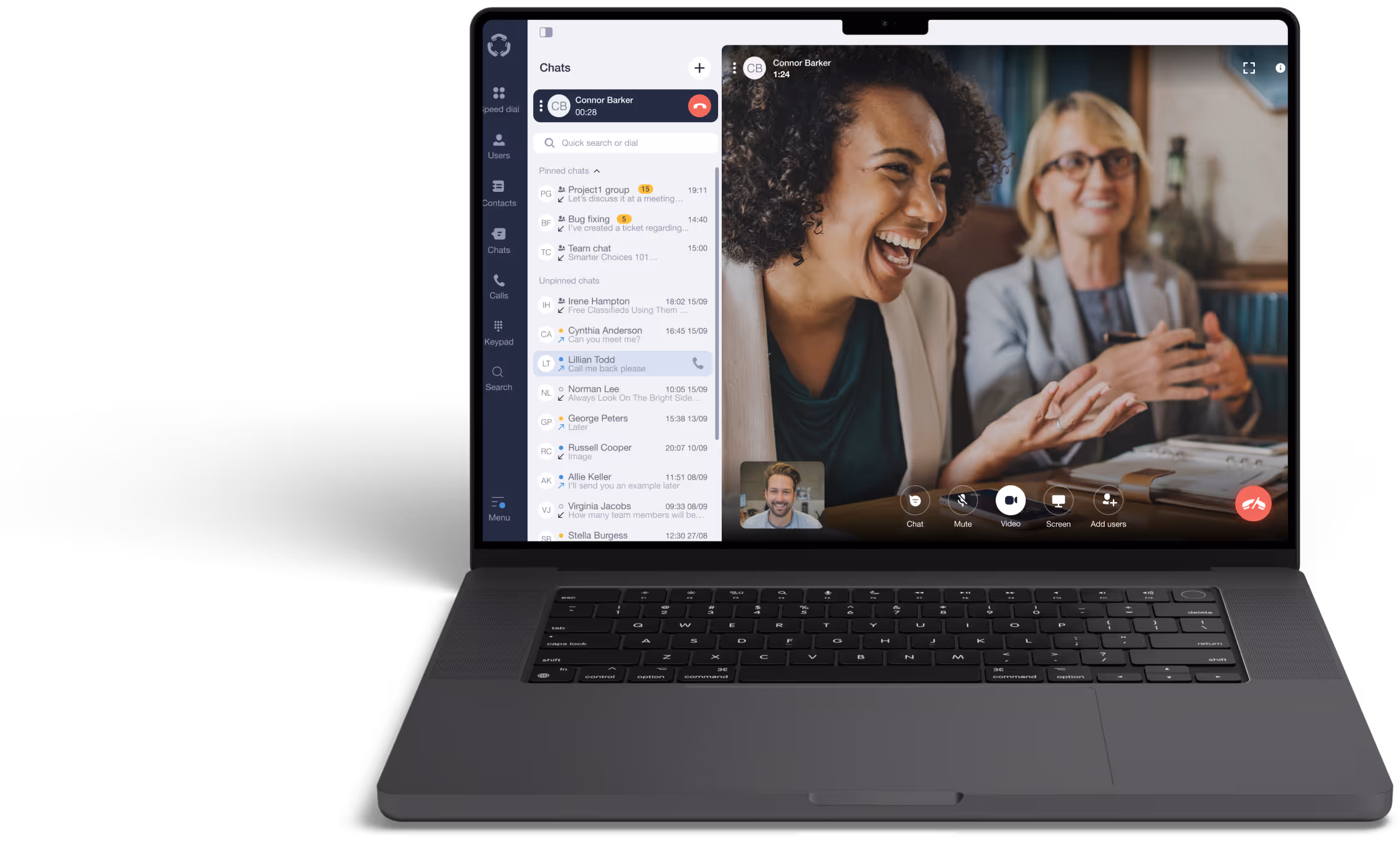 Ringotel Desktop video-call demo
