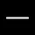White minus sign or dash on a black square background.