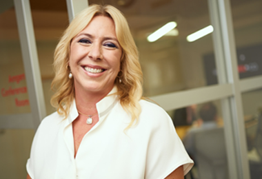 A Corporate image of Managing Director of Institutional Sales, Vida Bruozis.