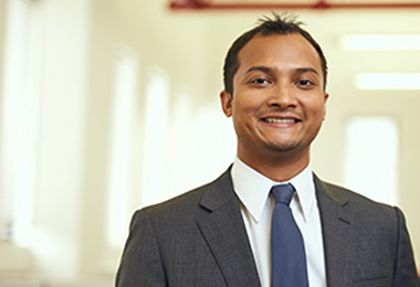 A Corporate photograph of Executive Director Research Analysis Raj Gupta