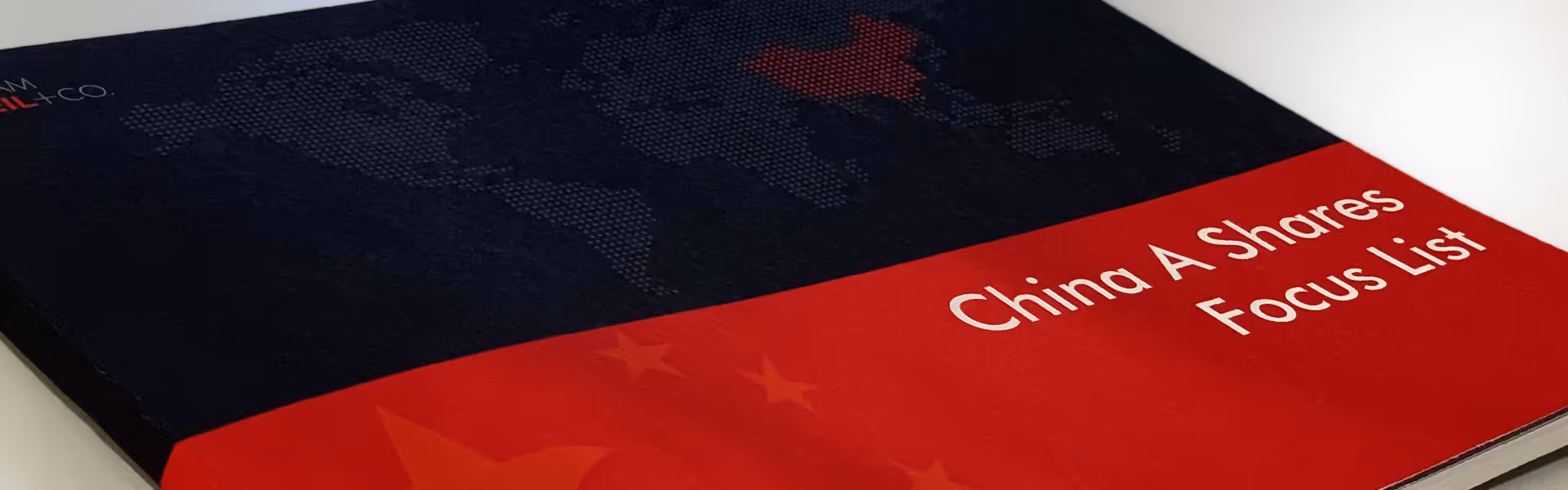 An image of the William O'Neil Focus List China A Shares book cover.